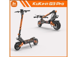 Patinete Eléctrico Kukirin G3 Pro De 1200 W Con Doble Motor, Autonomía De 80 Km, Velocidad Máxima De 65 Km/h, Suspensión Hidráulica Y Batería Extraíbl