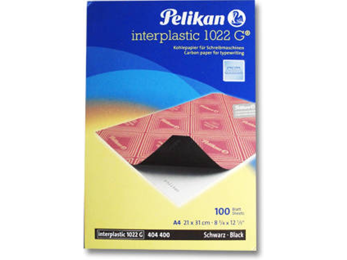 Papel Carbón 12325375 (21 x 33 cm - Negro - 100 Hojas)