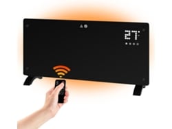 Calentador Eléctrico De Convección, 1000w, 2000w, Termostato, Pantalla Táctil, Temporizador, Ahorro De Energía, Protección Contra Sobrecalentamiento.