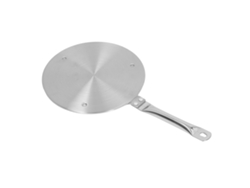 Placa Difusora De Calor De Acero Inoxidable Para Placas De Inducción Con Asa, 21,5 Cm