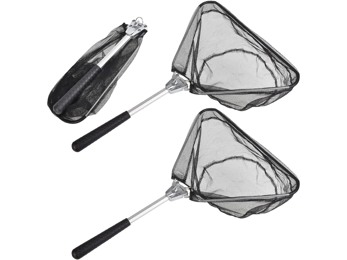 Red de pesca triangular plegable SFUSHOS, 3 unidades