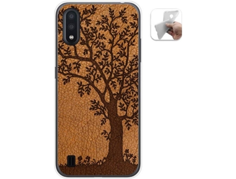 Carcasa Samsung Galaxy A01 TUMUNDOSMARTPHONE Cuero 03 Multicolor