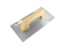 Llana recta acero 300x150  mango madera