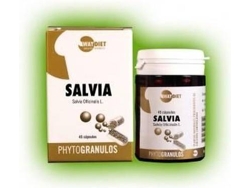 Complemento Alimentar WAYDIET NATURAL PRODUCTS Sálvia Phytogranulos (45 cápsulas)