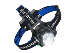 Faro LED con inducción para hernias, para pesca nocturna, minero, color negro, Yizhood