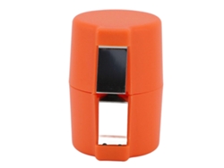 Abridor de cáscaras de huevo, corte rápido para huevos crudos y cocidos, ideal para cocinas y restaurantes, en naranja y rojo. Rosewell