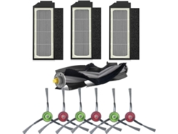 Escova principal escovas laterais filtros hepa para ecovacs x1omni x1turbo