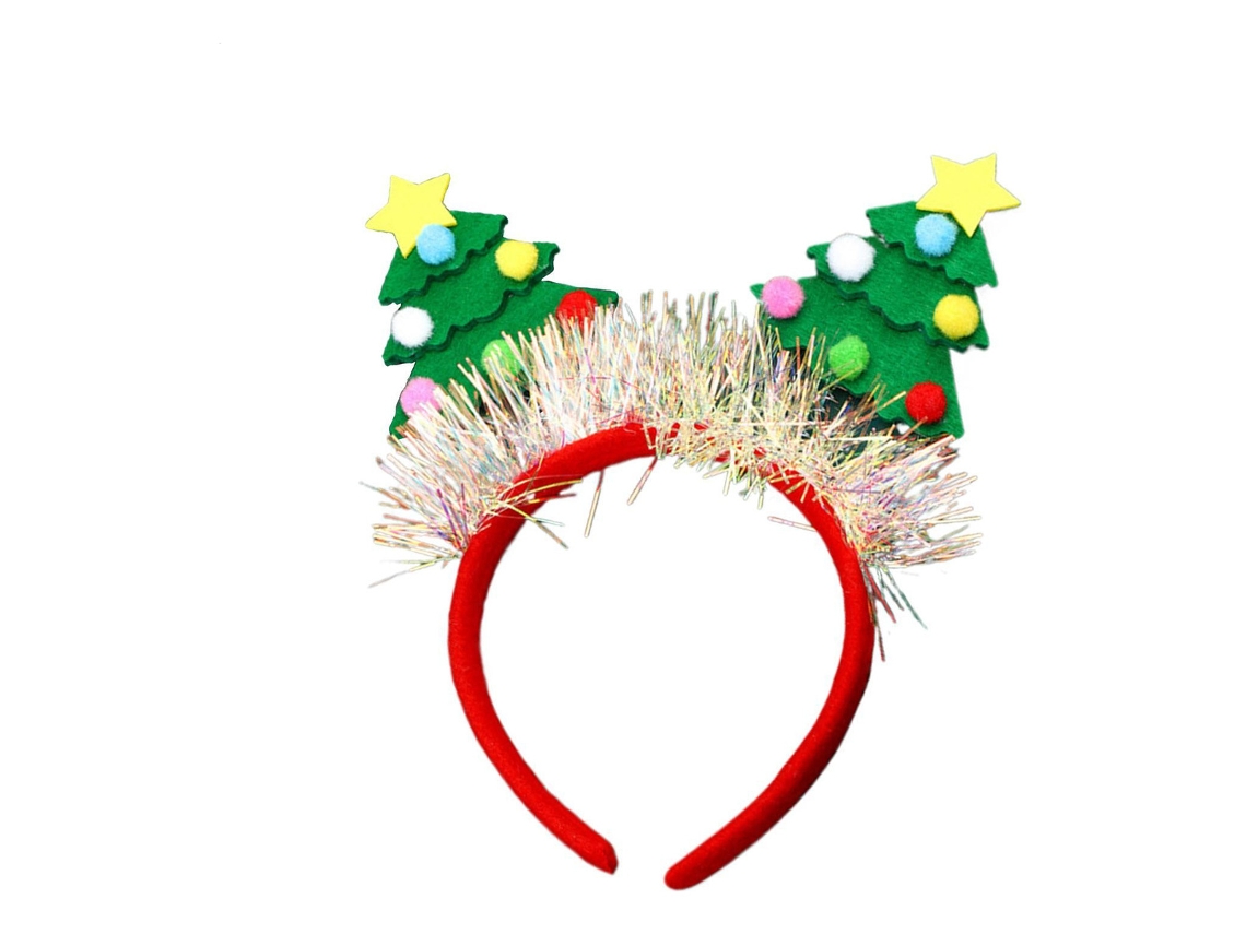 Tiara navideña Tiaras navideñas Tiaras para el cabello Comvayotoy