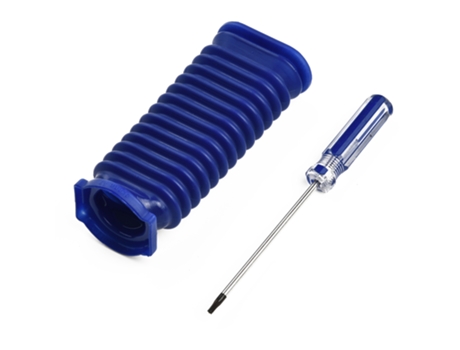 Reemplazo de destornillador de manguera para Dyson V6 V7 V8 V10 V11 Dc74, rodillo de terciopelo suave, succión, manguera azul, herramienta de limpi...