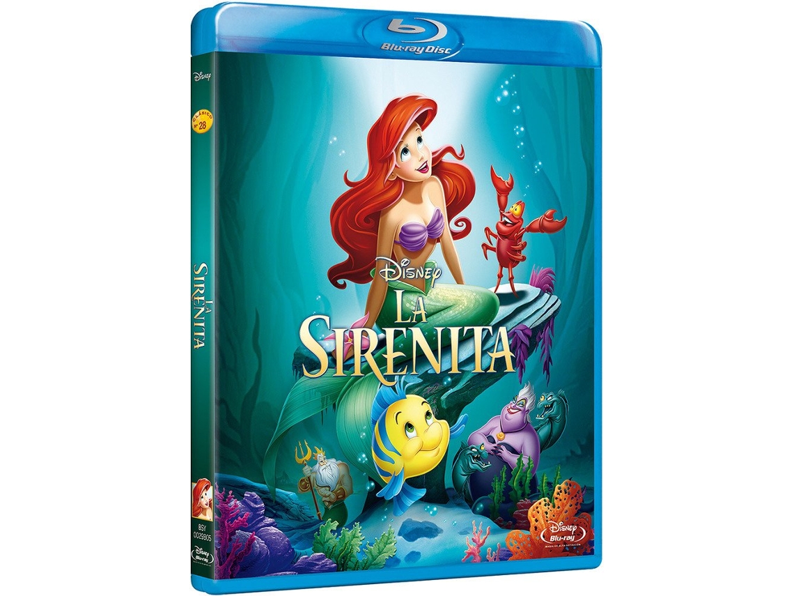 Blu-Ray La Sirenita (Disney - Edición en español)
