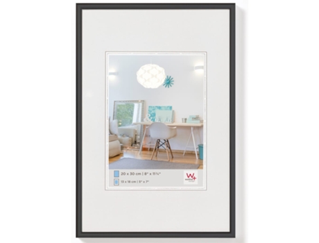 Marco de fotos New Lifestyle negro 40x60 cm WALTHER DESIGN