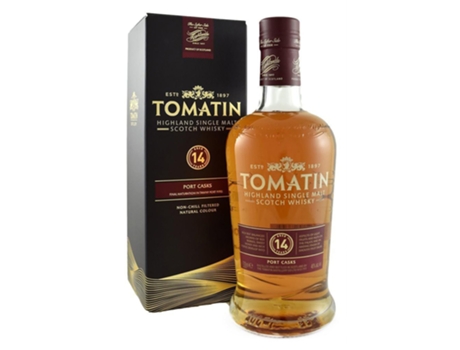 Whisky Velho Tomatin 14 años Port Cask Escócia
