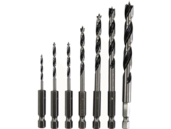 MAKITA Juego de brocas para madera de 7 piezas 1-4 D-62371