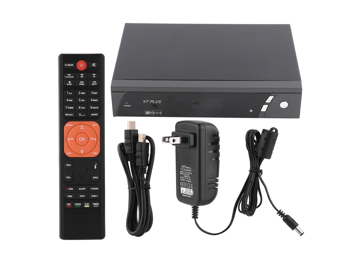 Receptor de TV por satélite (1080p, conexión Wifi)