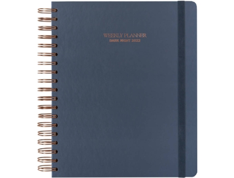 Agenda Escolar ERIK EDITORES Dark Night By Kokonote (2021/2022 - Semanal - 17 Meses - 21x25 cm - Inglés)