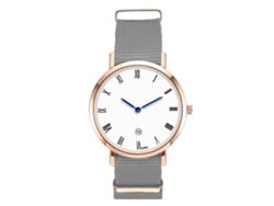 Reloj De Pulsera Zhoulianfa Para Hombre Con Correa De Nailon Y Movimiento De Cuarzo (gris)