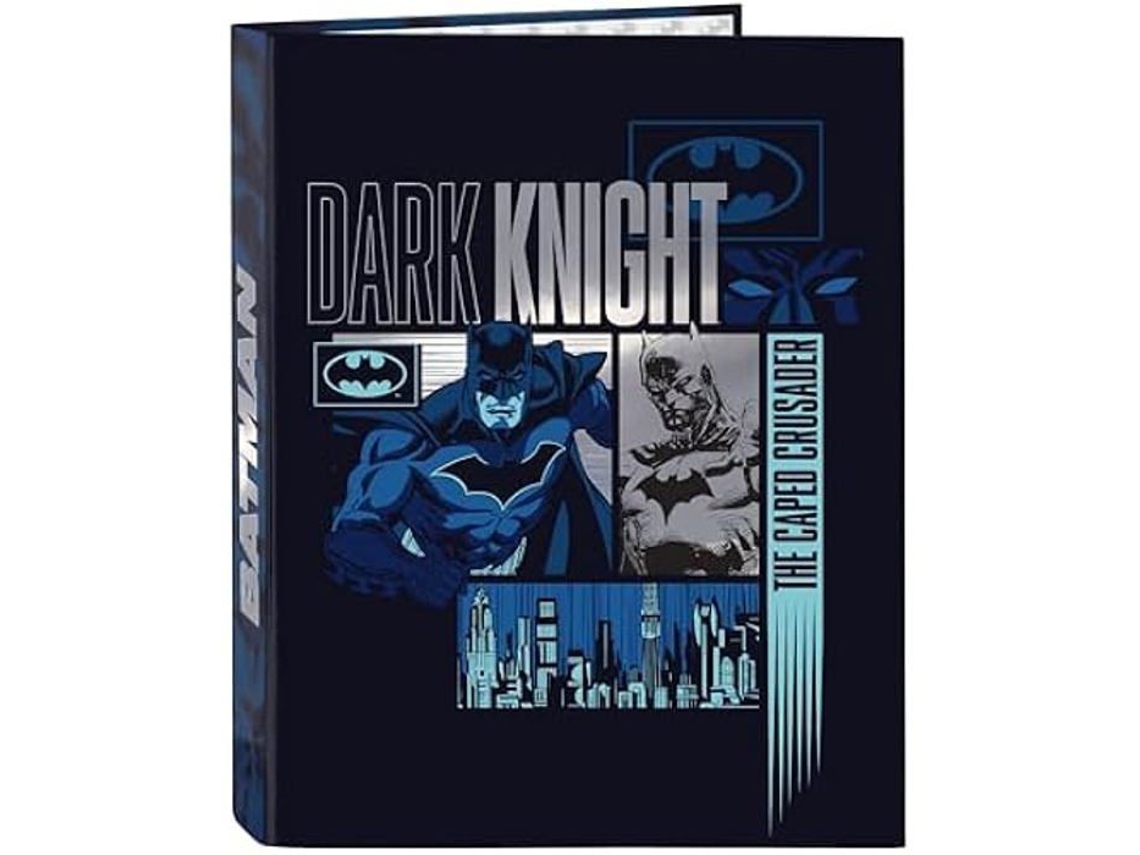 Carpeta SAFTA Carton Folio 4 Anillas Mixtas Batman Legendary 40X265X330 Mm