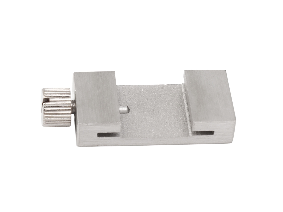 Bloque de acero al carbono para regla de acero de 29 mm, bloque de posicionamiento con bloqueo preciso | Sin marca