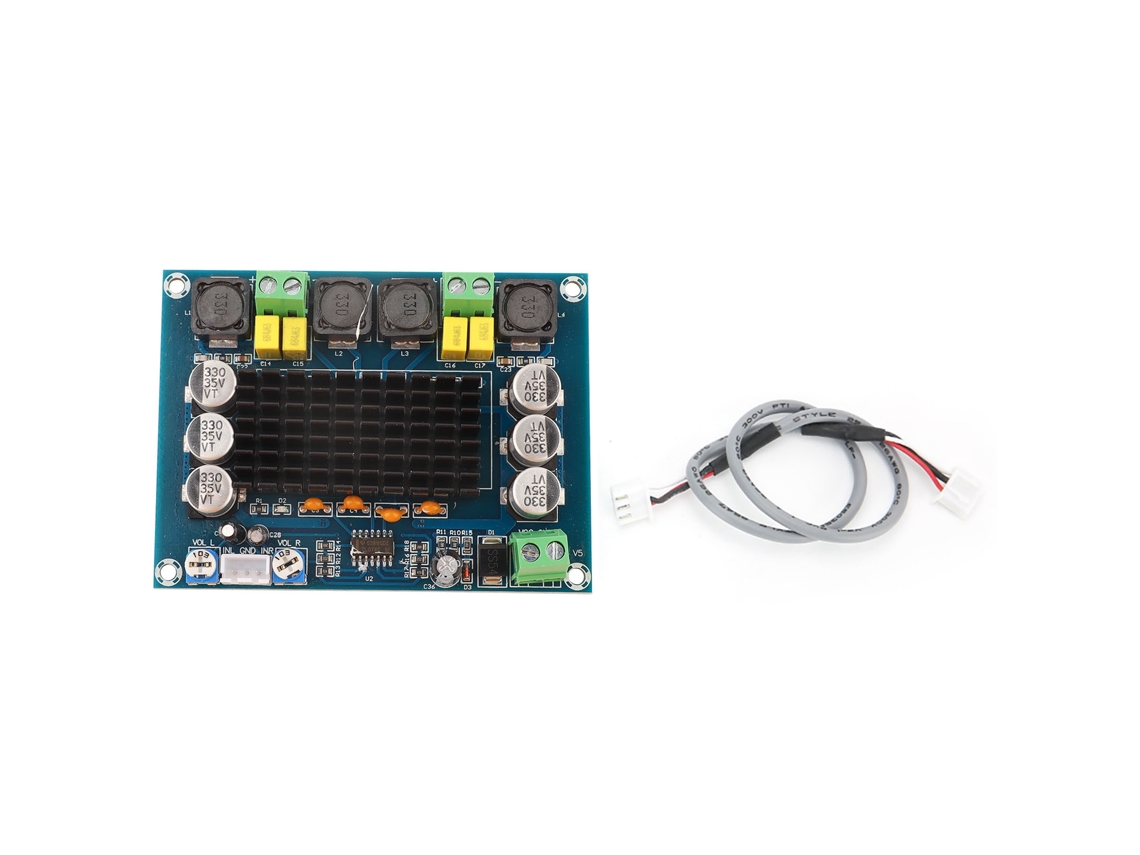 Placa De Amplificador Digital De Áudio De 2 Canais M543 Tpa3116 120wx2 De Alta Potência