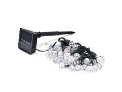 2026-luces De Cadena Solares 9.5m 50led Exteriores 8 Modos Impermeables Para Jardín Boda Fiesta Balcón Patios