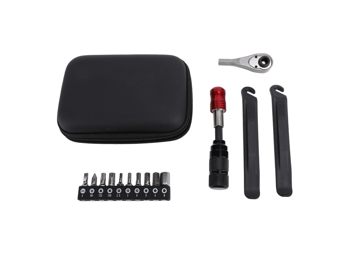 2026-set Llave De Ratchet Para Bicicleta Con 10 Bits, Liberación Rápida Magnética, Mango Antideslizante, Rotación Adelante Y Atrás