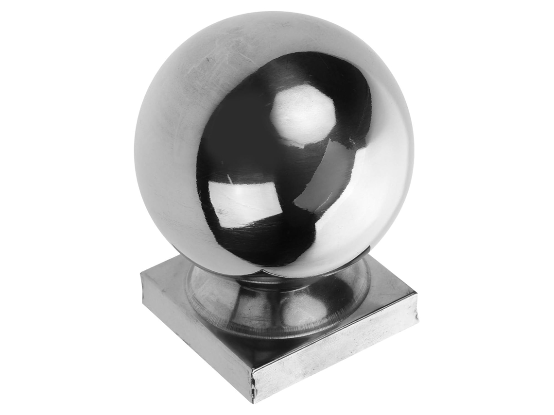 Bolas De Acero Inoxidable Inoomp Para Pasamanos De Escaleras Con Soporte Estable Y Fácil Instalación. Tapas Esféricas