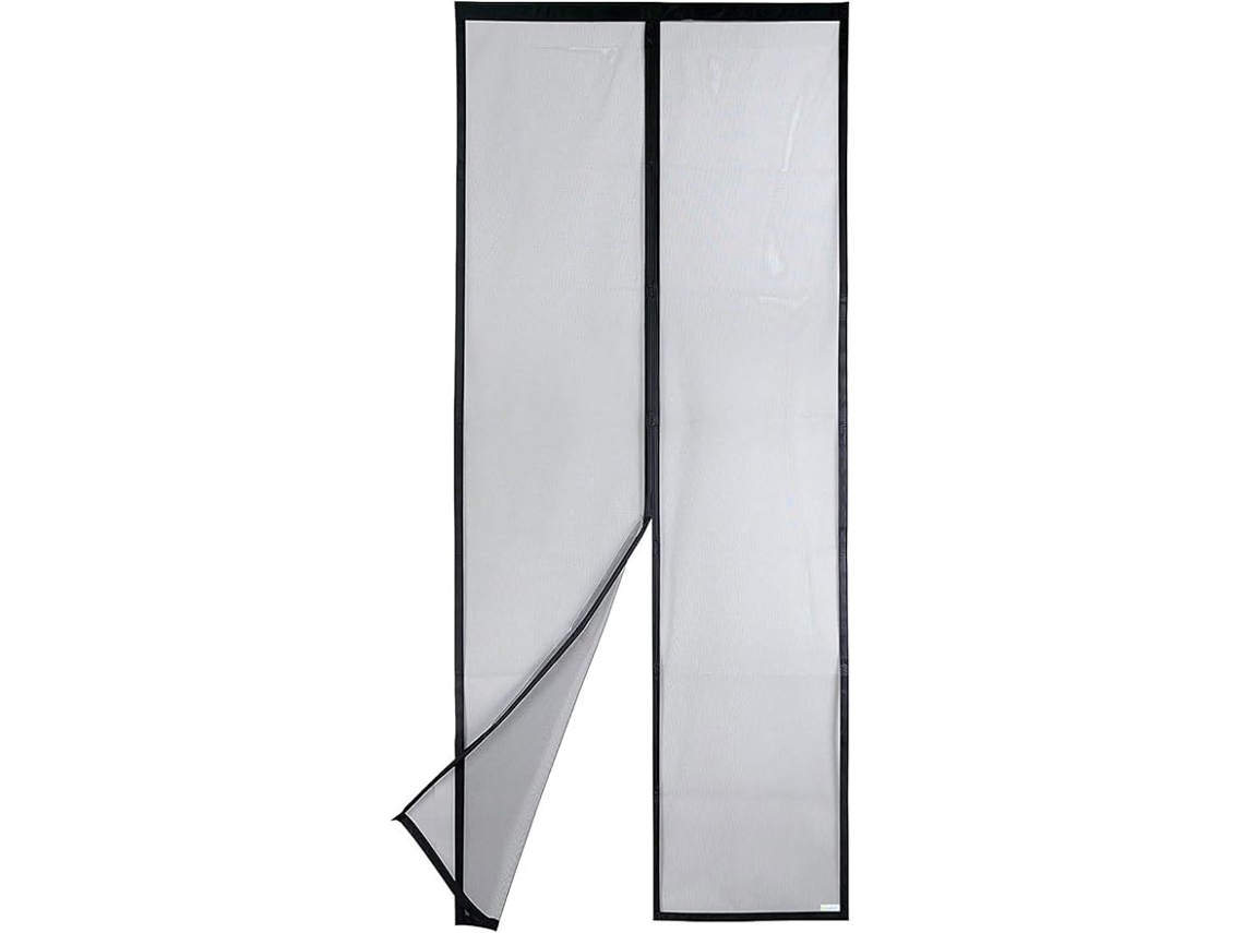 Mosquitera magnética para puerta de balcón de 90x210 cm.