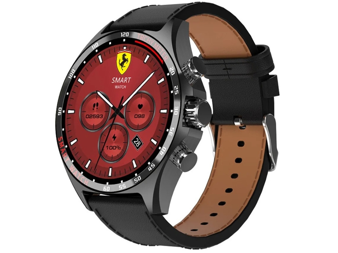 Reloj inteligente con llamadas, monitoreo de música, función Bluetooth SOS y reproducción de música, color negro Yizhood