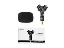 2026-micrófono Comica Mini Para Smartphone, Gopro, Cámara Dslr Y Estabilizador Con Conector 3.5mm
