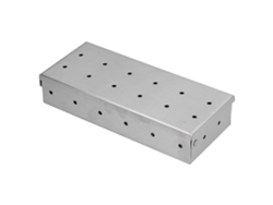 Caja Ahumadora De Acero Inoxidable Para Barbacoa, Compatible Con Parrillas De Carbón Y Gas, Fácil De Usar.