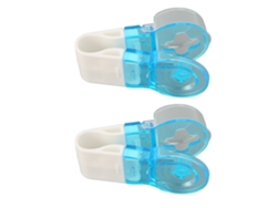 2pcs Pegador de Comprimidos Portátil Leve Eficiente para Casa e Viagem