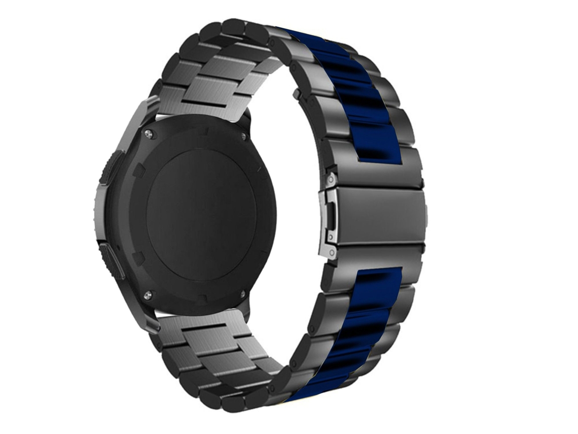 Correa Acero para Xiaomi Watch S2 Negro y Azul