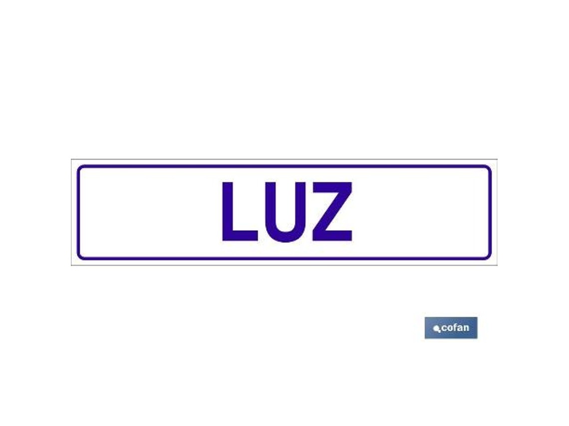 Señal glasspack 250x62 luz