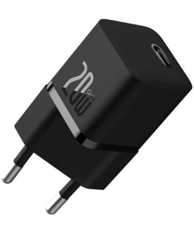 Cargador Rápido Compacto Gan5 20W USB-C Negro N/A