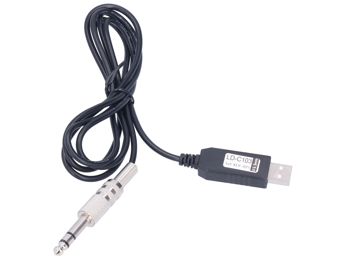 Cable De Conexión Usb Para Radio Con Interfaz De Transmisión De Código Cw De 1,5 M