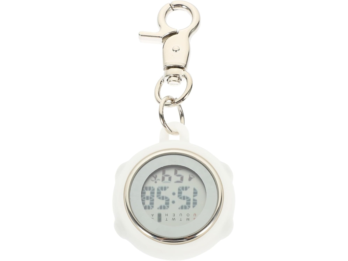 Reloj Enfermera Digital Diseño Hebilla Ligero Preciso Trabajo Hospital Material Silicona Plástico Adecuado