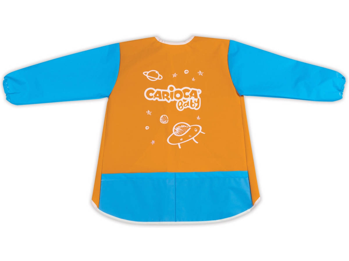 Delantal de Pintura CARIOCA Baby 2 a 4 Años Naranja (1 Und)
