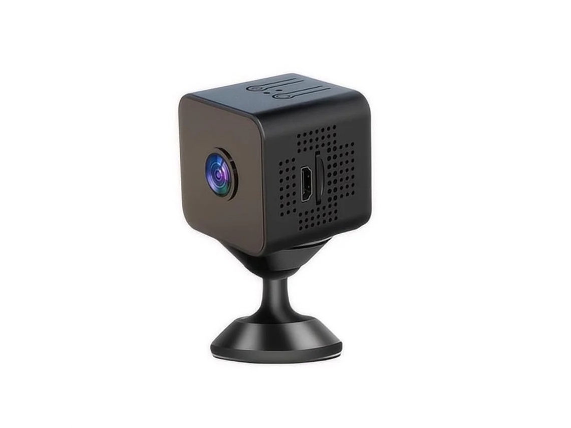 Câmera Espiã 1080p, Wifi, Visão Noturna, Detecção De Movimento Yizhood (preta)