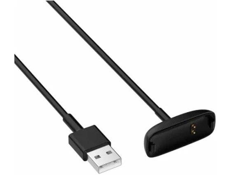 Cargador PHONECARE Fitbit Inspire 2 (USB - Negro)
