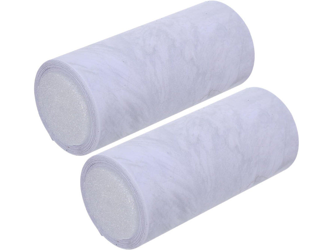 Rollos De Molduras Autoadhesivas De Pvc Para Zócalos De Pared Con Un Lujoso Aspecto De Mármol, Flexibles.