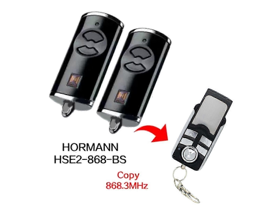 Controles remotos para puertas de garaje Hormann Bs Hse2 868 bs, 868 MHz, paquete de 2.