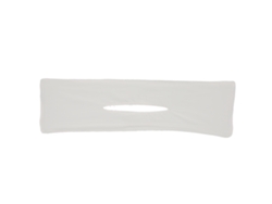 Cinta Para Pelo Con Lazzo Y Creador De Moño De Tela, Accesorio De Peinado Para Mujeres, Blanco