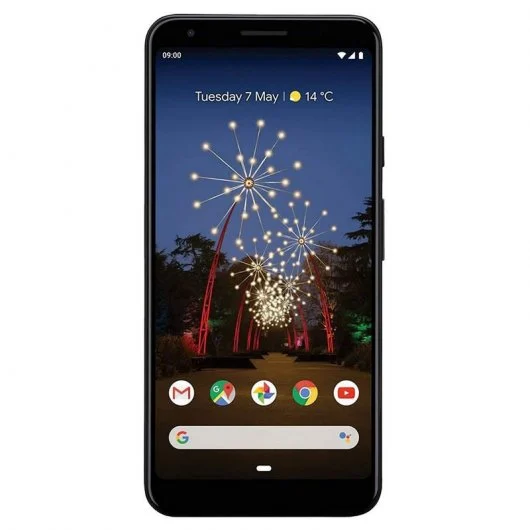 Telefone GOOGLE Pixel 3a 64GB Negro Reacondicionado Señales de uso