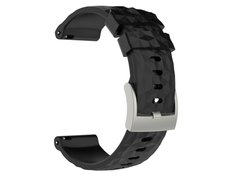 Correa de silicona para reloj Suunto Spartan Sport Wrist HR Baro Negro