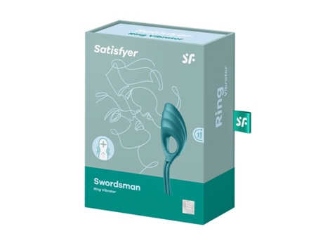 Estimulante SATISFYER Swordmanman (Verde - 1 Unidad)