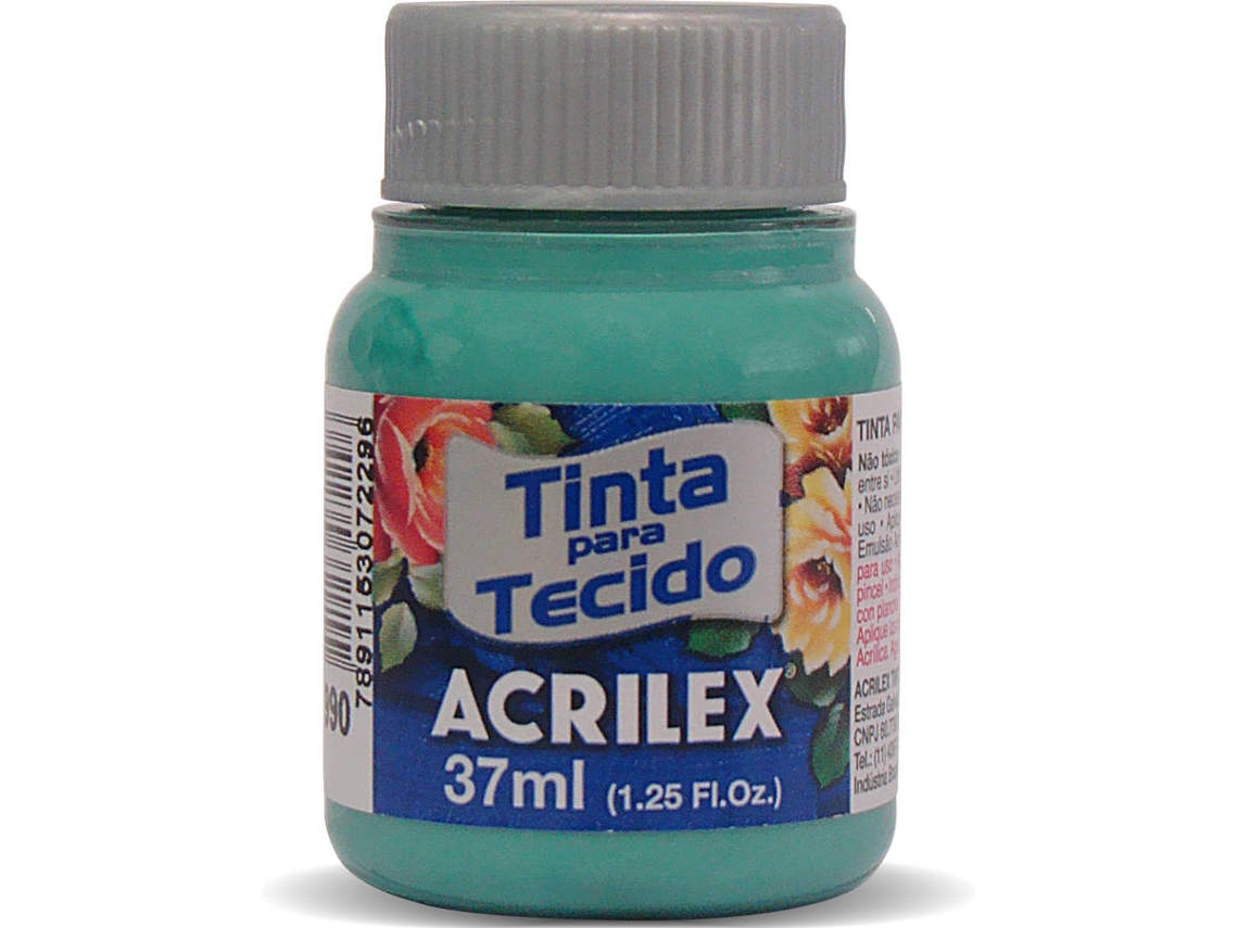 Tinta de Tela Mate Acrilex Menta (04140/990 37ml)