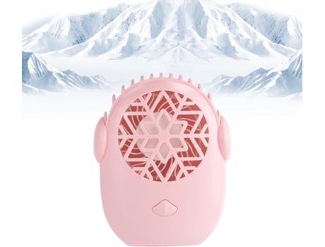 Mini Ventilador Silencioso 3 Velocidades Pequeño Usb Portátil con Clip y Cordón Manos Libres Cuello