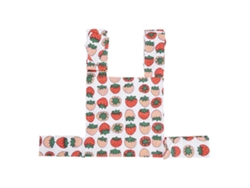 Portabebés De Algodón Estilo Fresa Para Muñecas, Bandolera Delantera/trasera