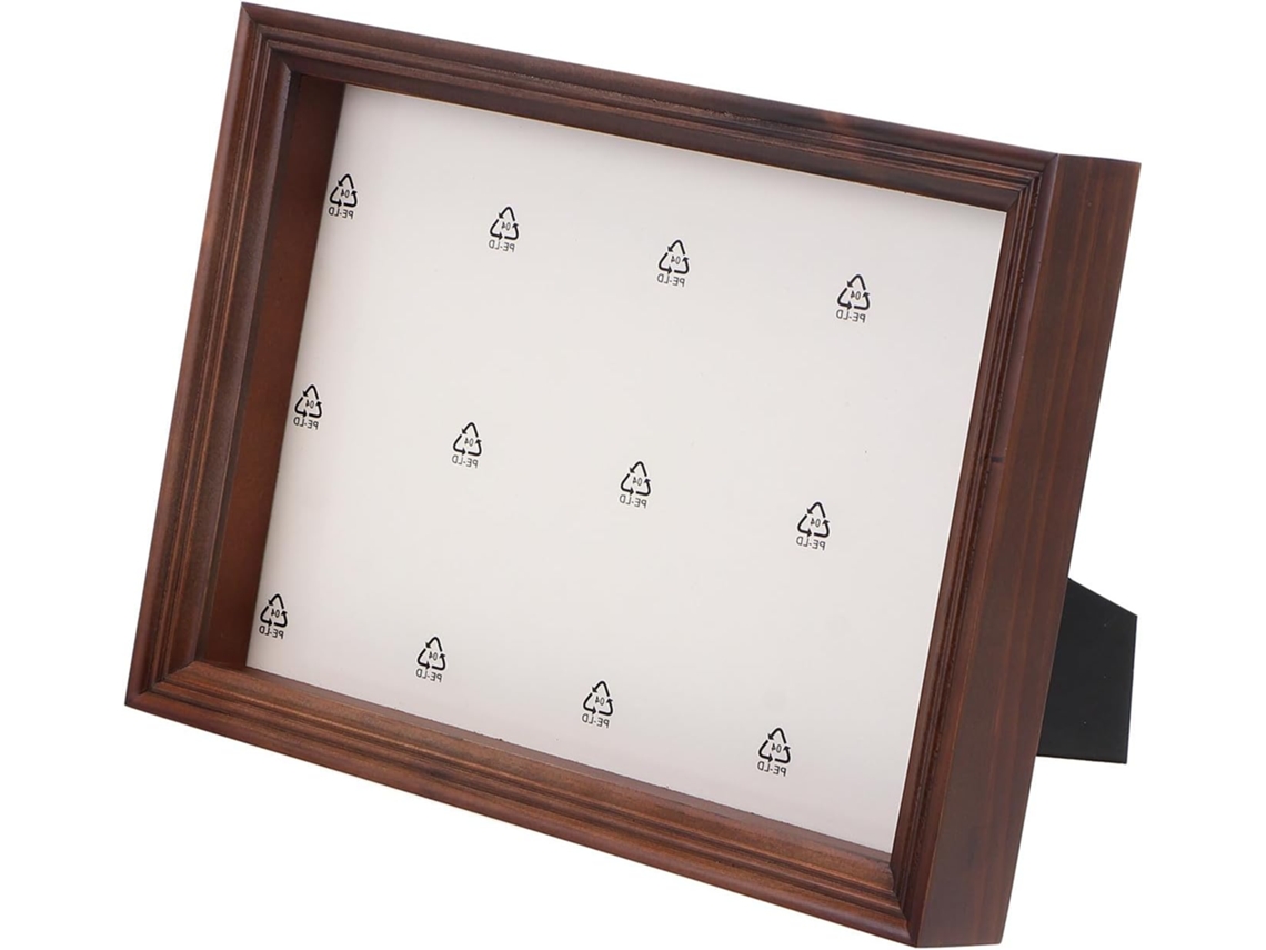 Marco de madera para flores secas y fotos, estilo elegante, ideal para guardar recuerdos y regalos, tamaño A4, marca GOKOCO.