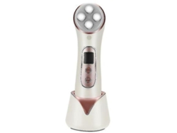 Máquina de estiramiento de piel ultrasónica por radiofrecuencia Ems para el cuidado facial Yemaesre de oro rosa